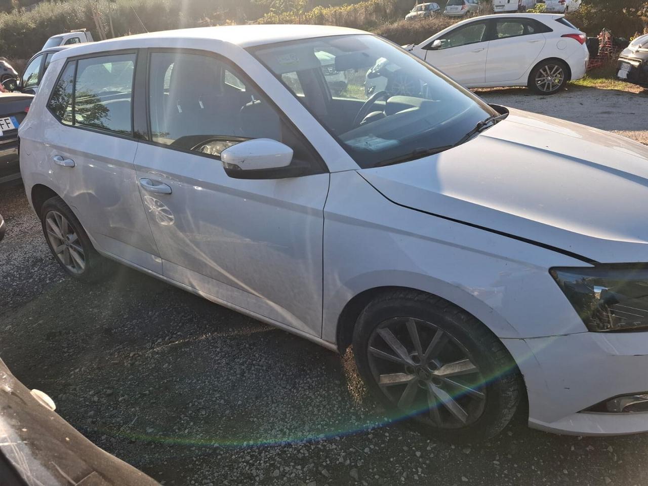 SKODA FABIA 2017 INCIDENTATA MARCIANTE