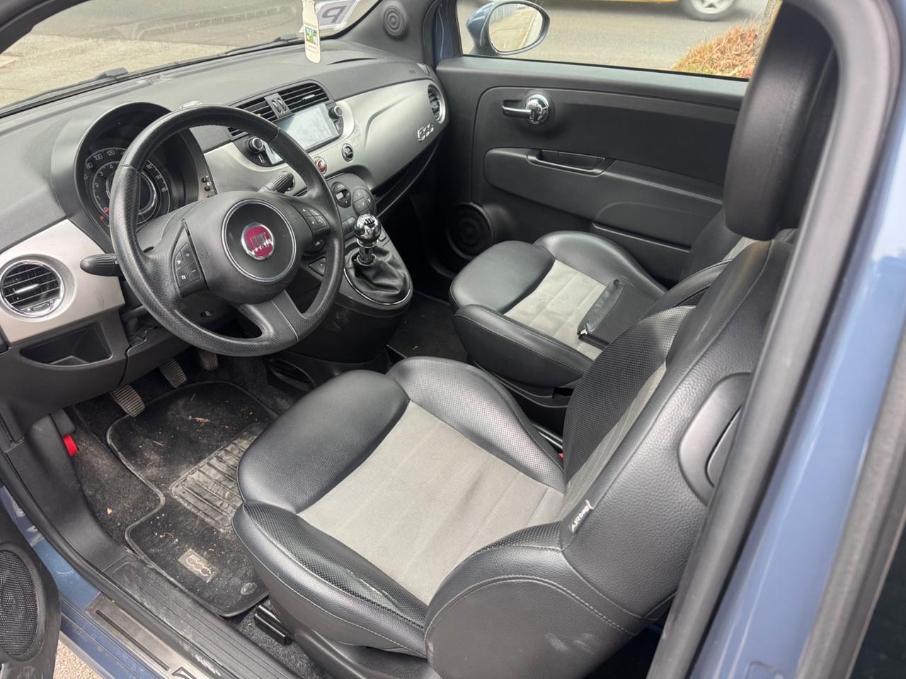 Fiat 500 0.9 TwinAir Turbo Matt Black garanzia 12 mesi