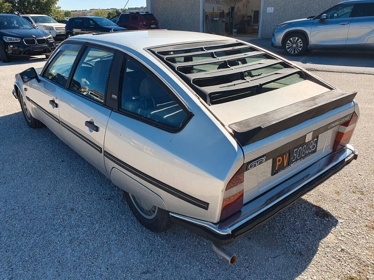 Citroen CX 2400 GTi 130cv benz GPL 1982 ASI
