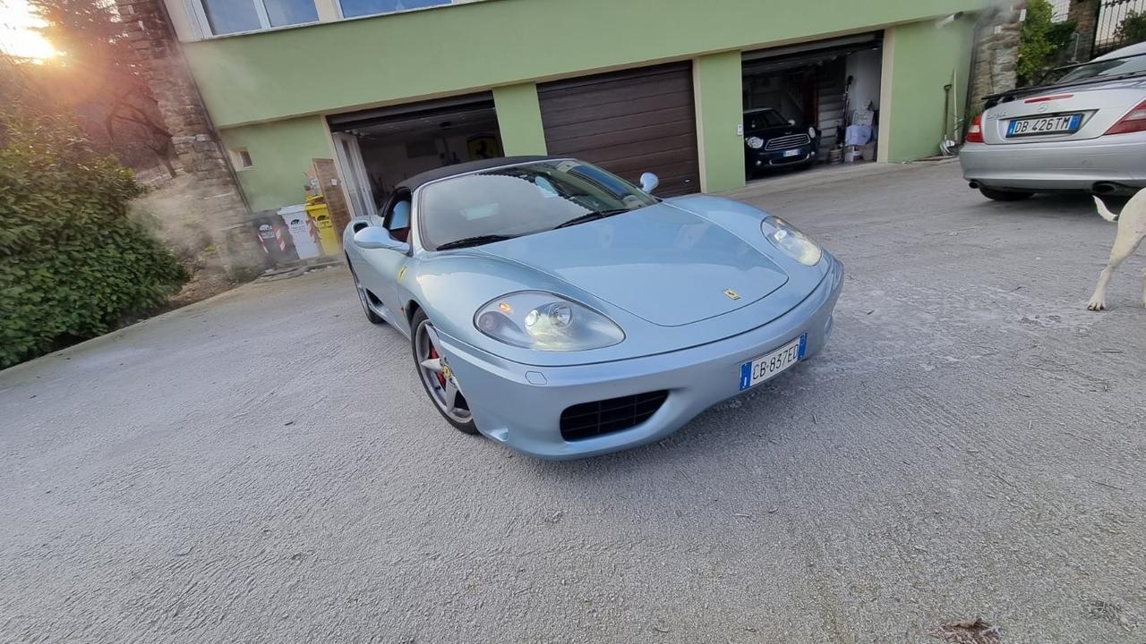 Ferrari 360 Spider F1 asi prima vernice book sempre italiana