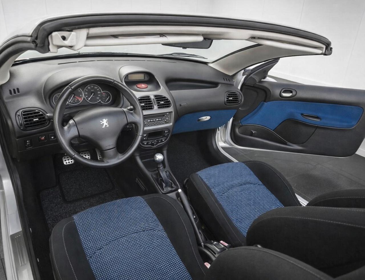 PEUGEOT 206 CABRIO 2004 1.6 16V UNICOPROPIETARIO 68.000KM NEOPATENTATI