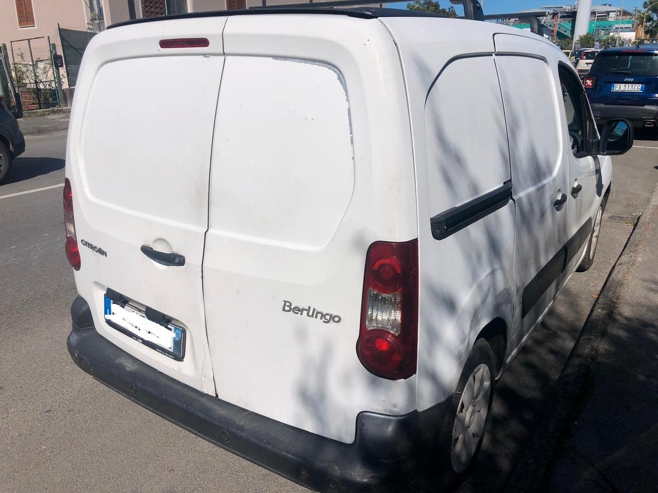 Citroen Berlingo 1.6 HDi 90CV FAP Van UNICO PROPRIETARIO FATTURABILE IVA DEDUCIBILE GARANZIA 12 MESI CONFORMGEST RINNOVABILE