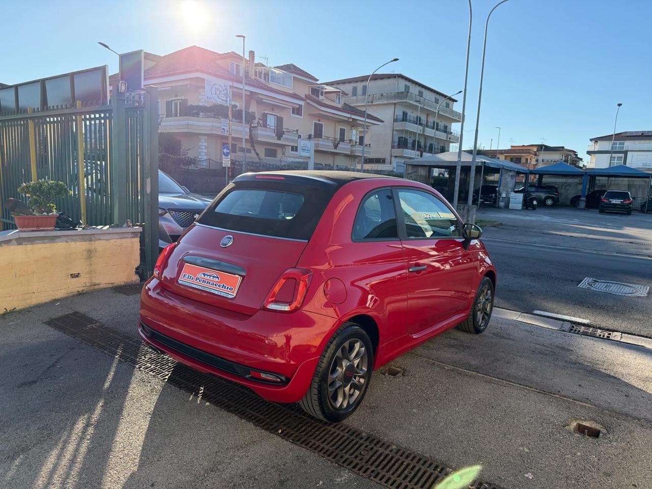 FIAT 500s CABRIO 1.2 BENZINA 69 (CV) 2016