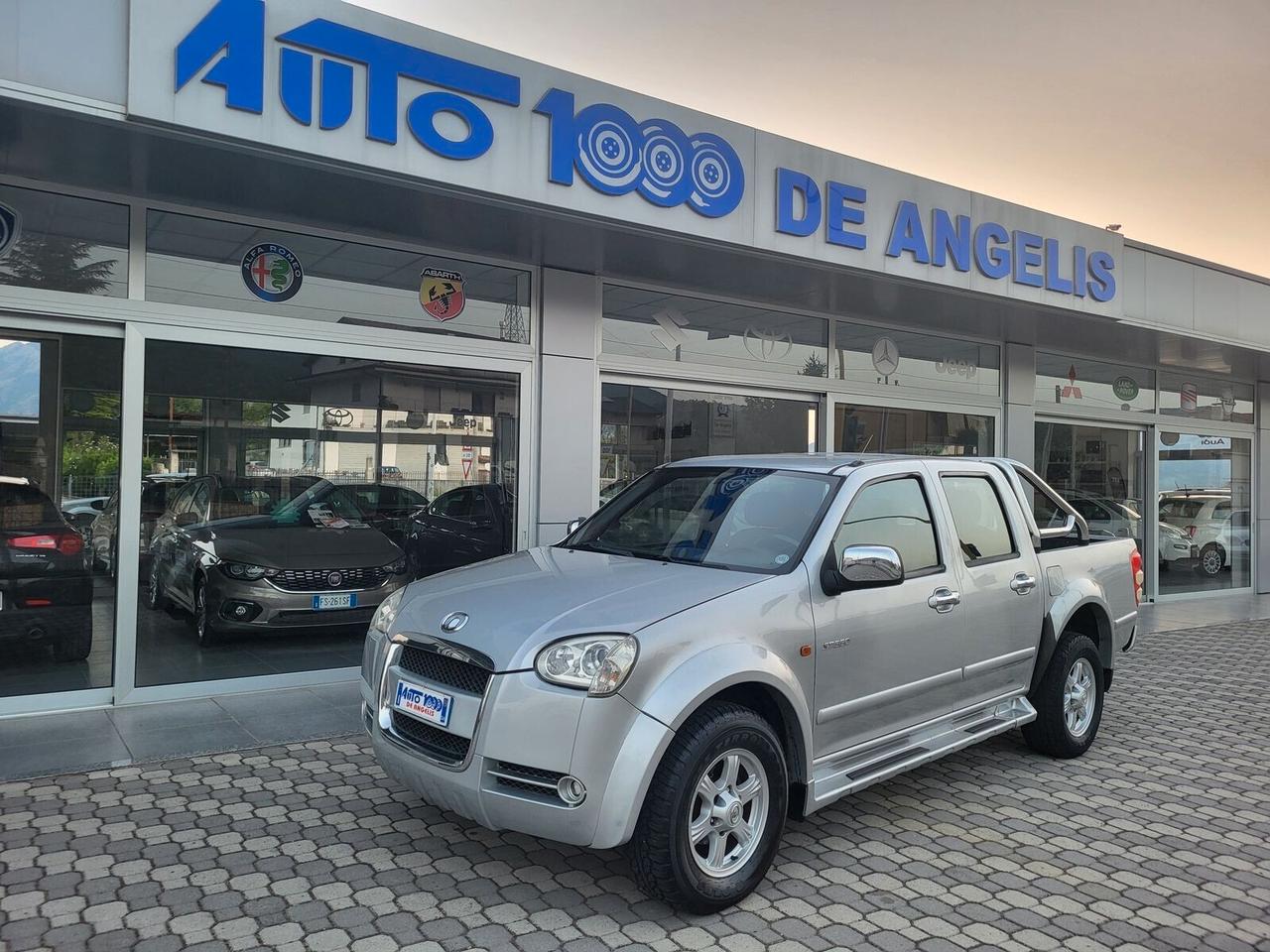 Great Wall Motor Steed PICK UP 4x4 + RIDOTTE Super Luxury GANCIO TRAINO ( MOTORE MITSUBISHI )