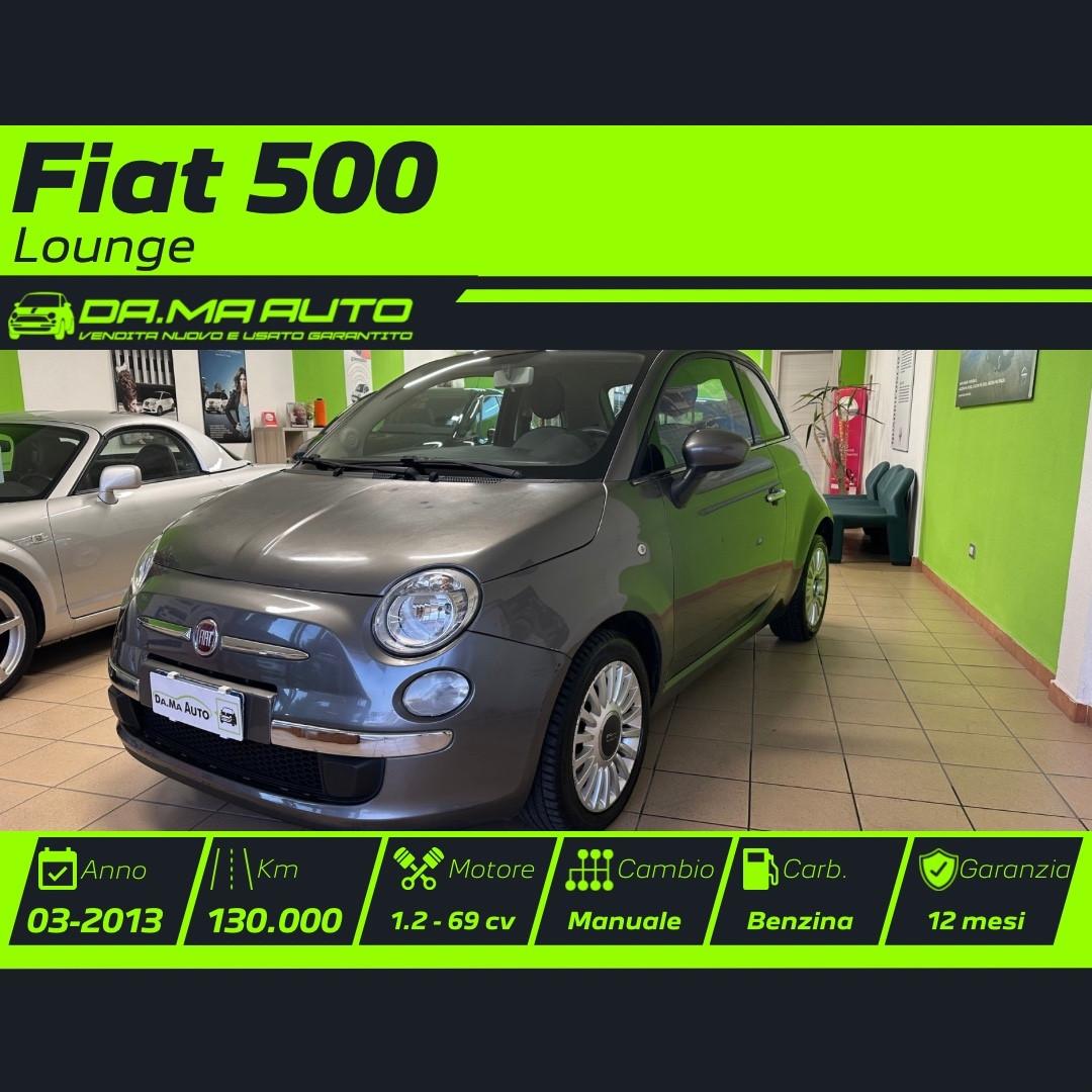 Fiat 500 1.2 Lounge 2013 - OK NEOPATENTATI !!!