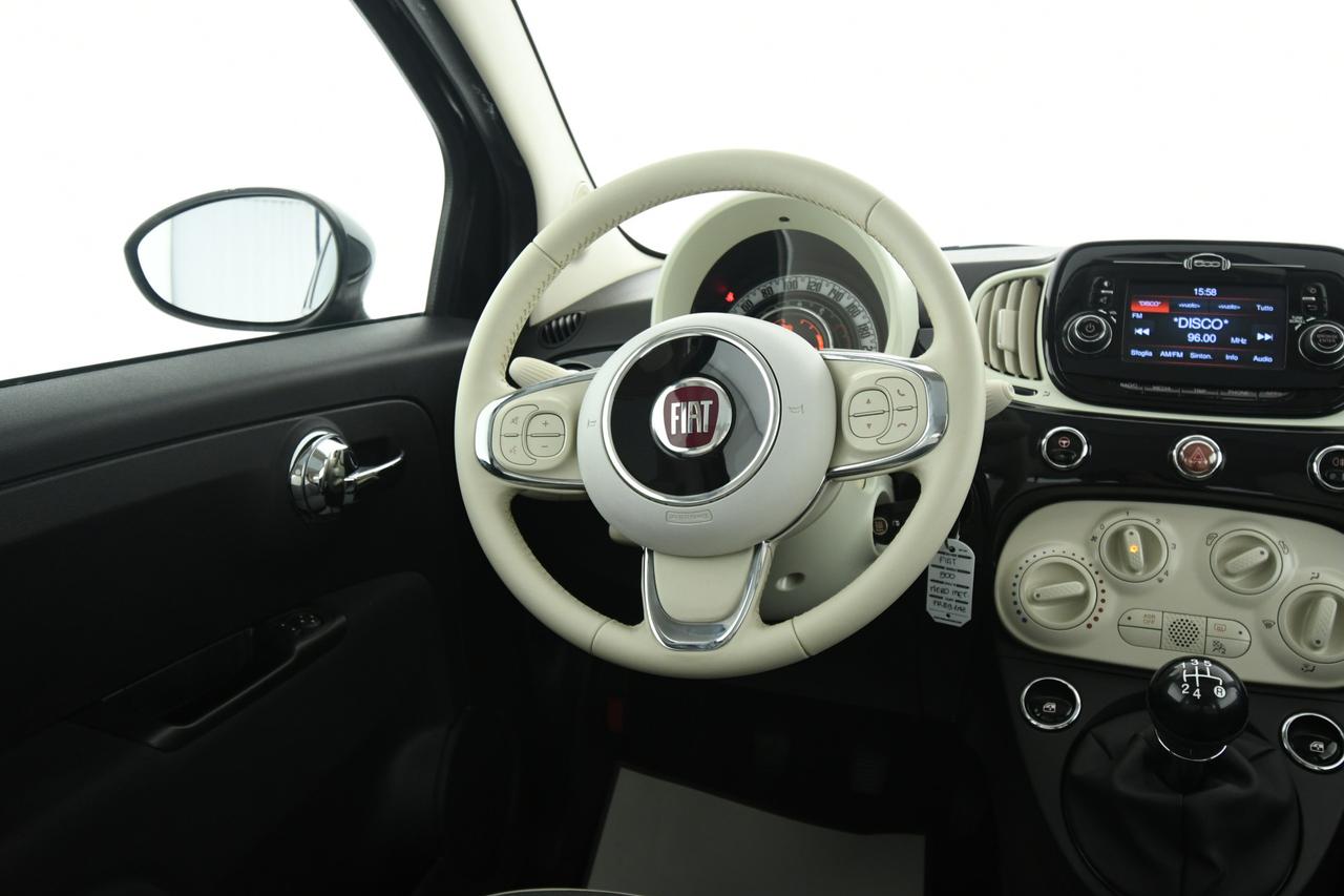 FIAT 500 1.2 Lounge 69cv TETTO PANO+BLUETOOTH