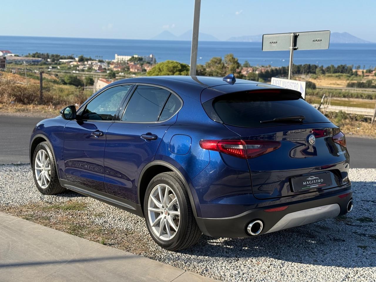 Alfa Romeo STELVIO 2.2 TD 160CV AT8 Blu Montecarlo