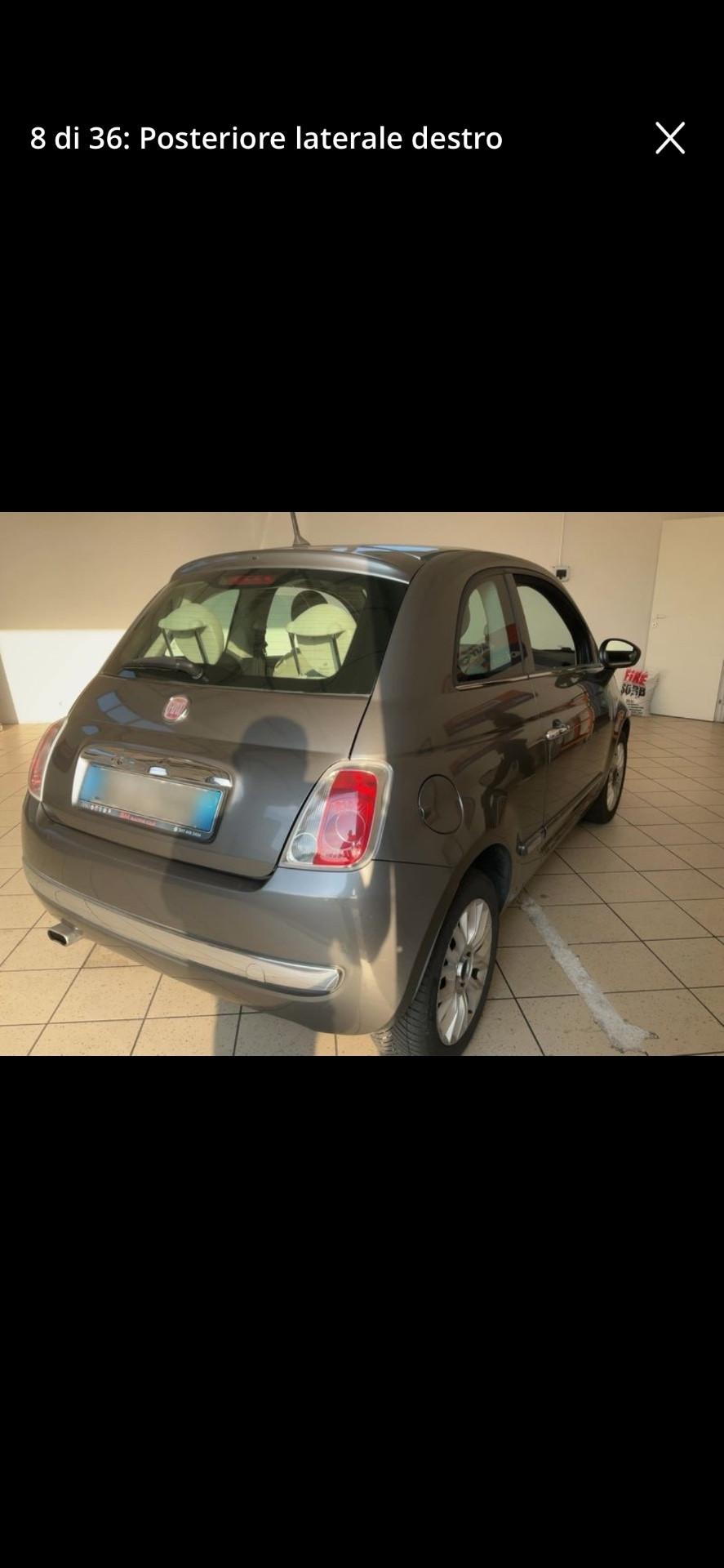 Fiat 500 1.2 Lounge da vetrina 2014