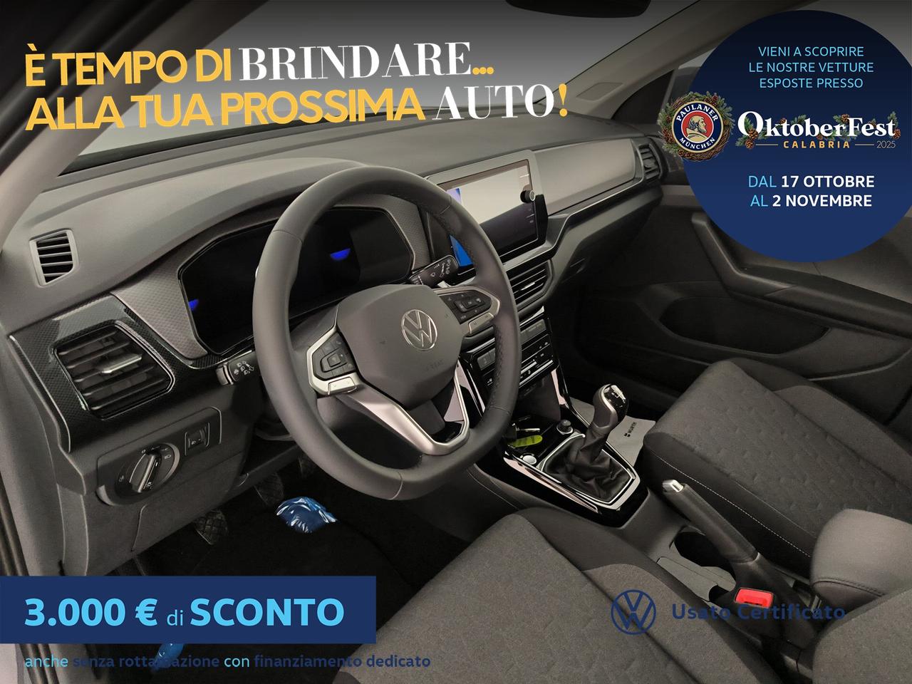 Volkswagen T-Cross 1.0 tsi edition plus 95cv