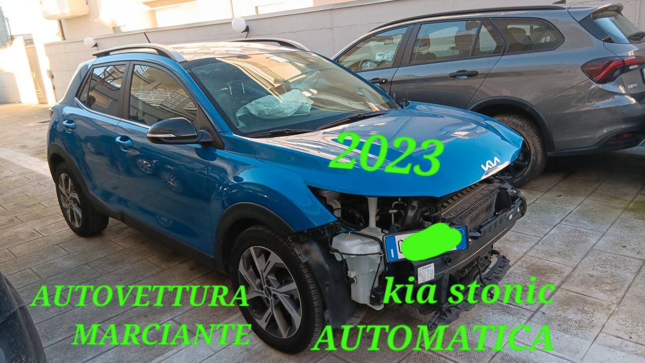 Kia Stonic GT Line incidentata sinistrata mondialcars 023