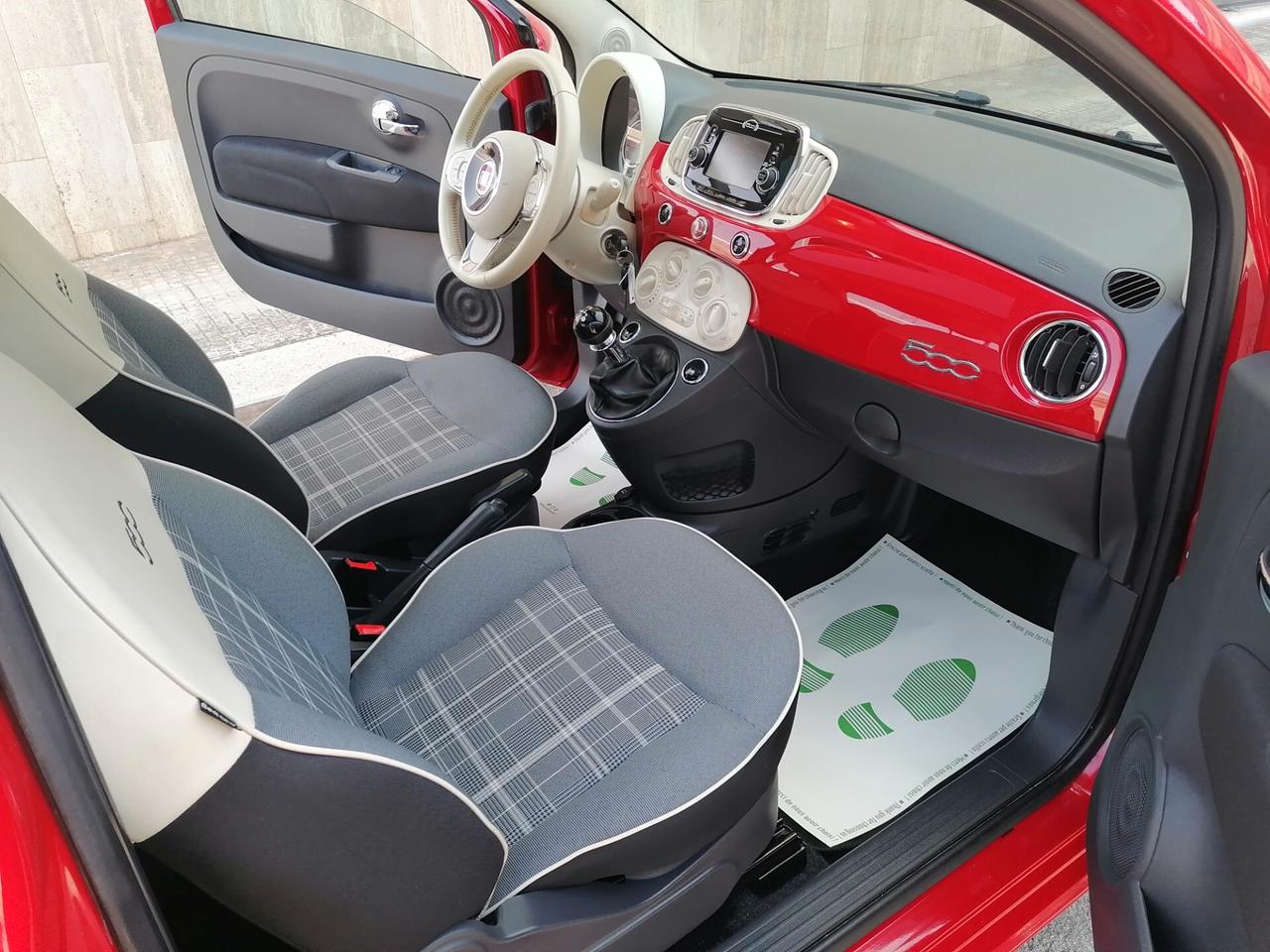 Fiat 500 1.2 BENZINA LOUNGE 51KW TETTO PANORAMICO 12/2015