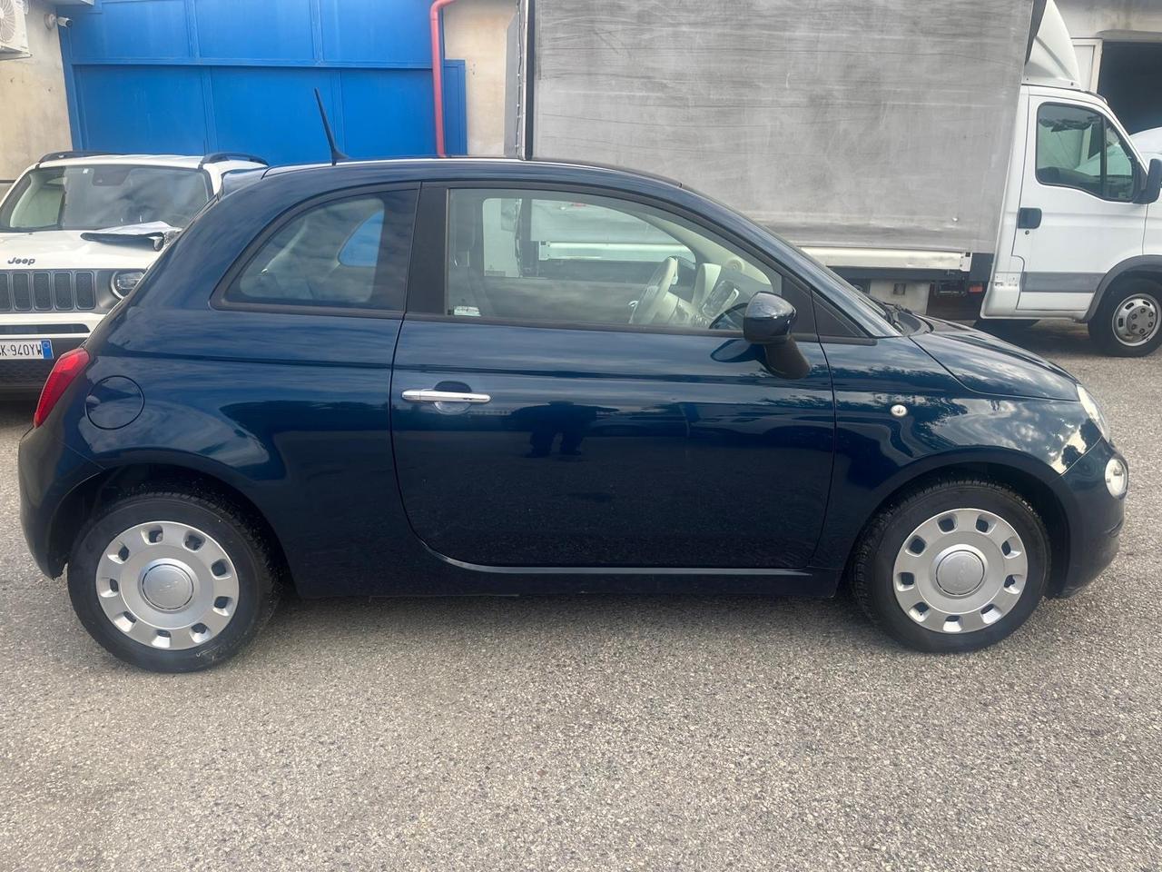Fiat 500-1.2 benz-km 80000-09/2018