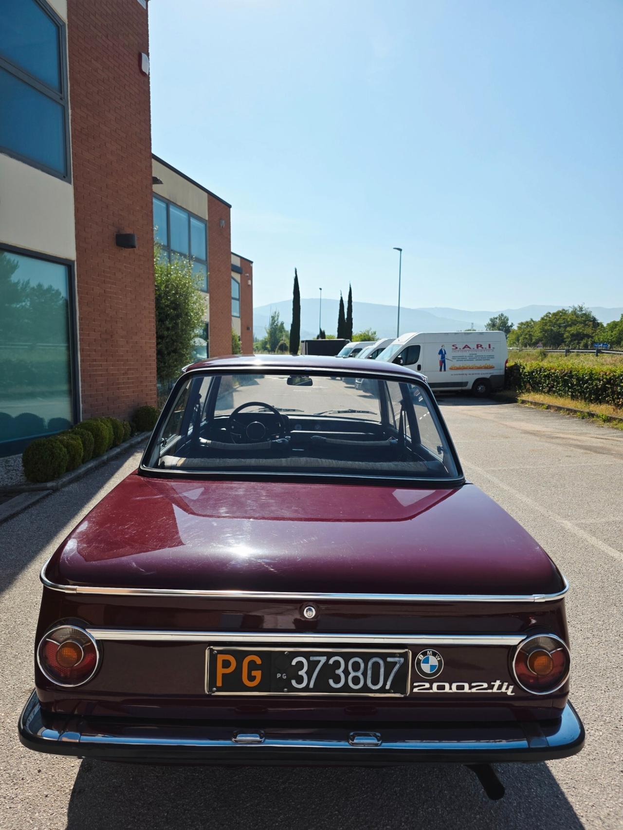 Bmw 2002 Tii Unicoproprietario Targhe originali targa Oro Asi