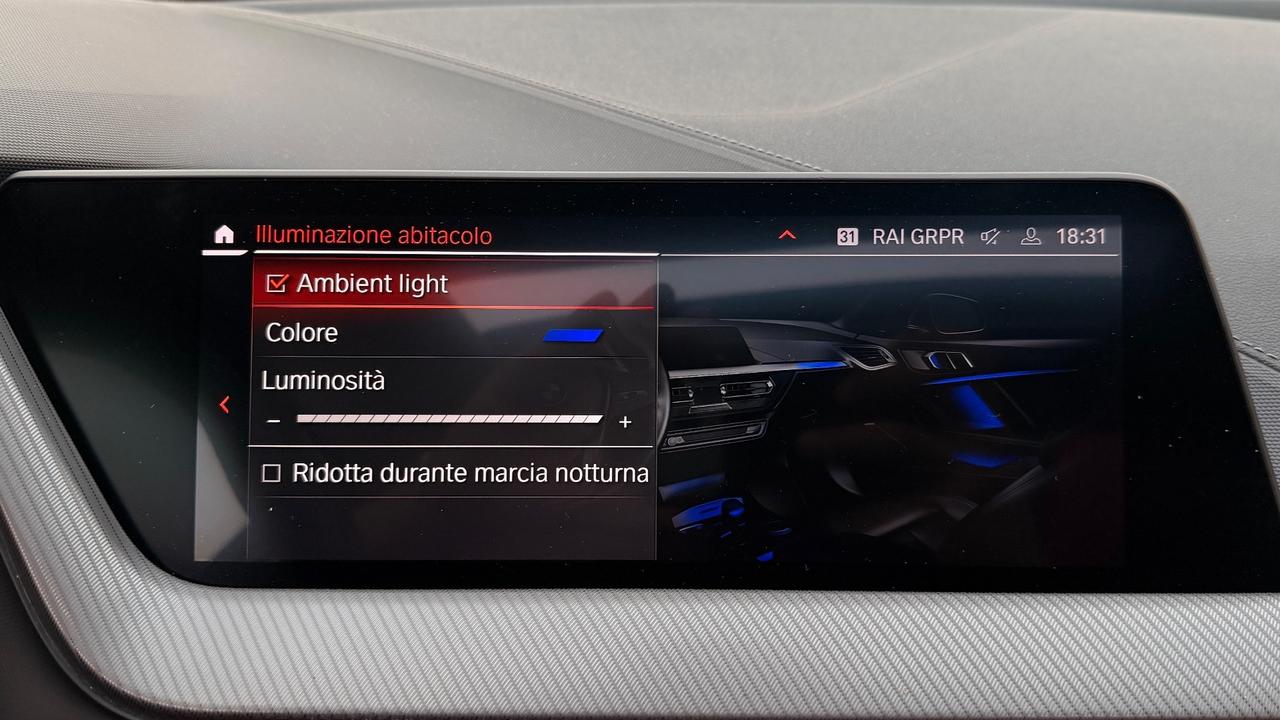 BMW 116D 1.5 LUXURY AT7 116 CV - VIRTUAL COCKPIT, TETTO APRIBILE, SEDILI IN PELLE