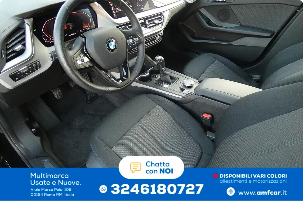 BMW 118i Advantage Cambio manuale navi