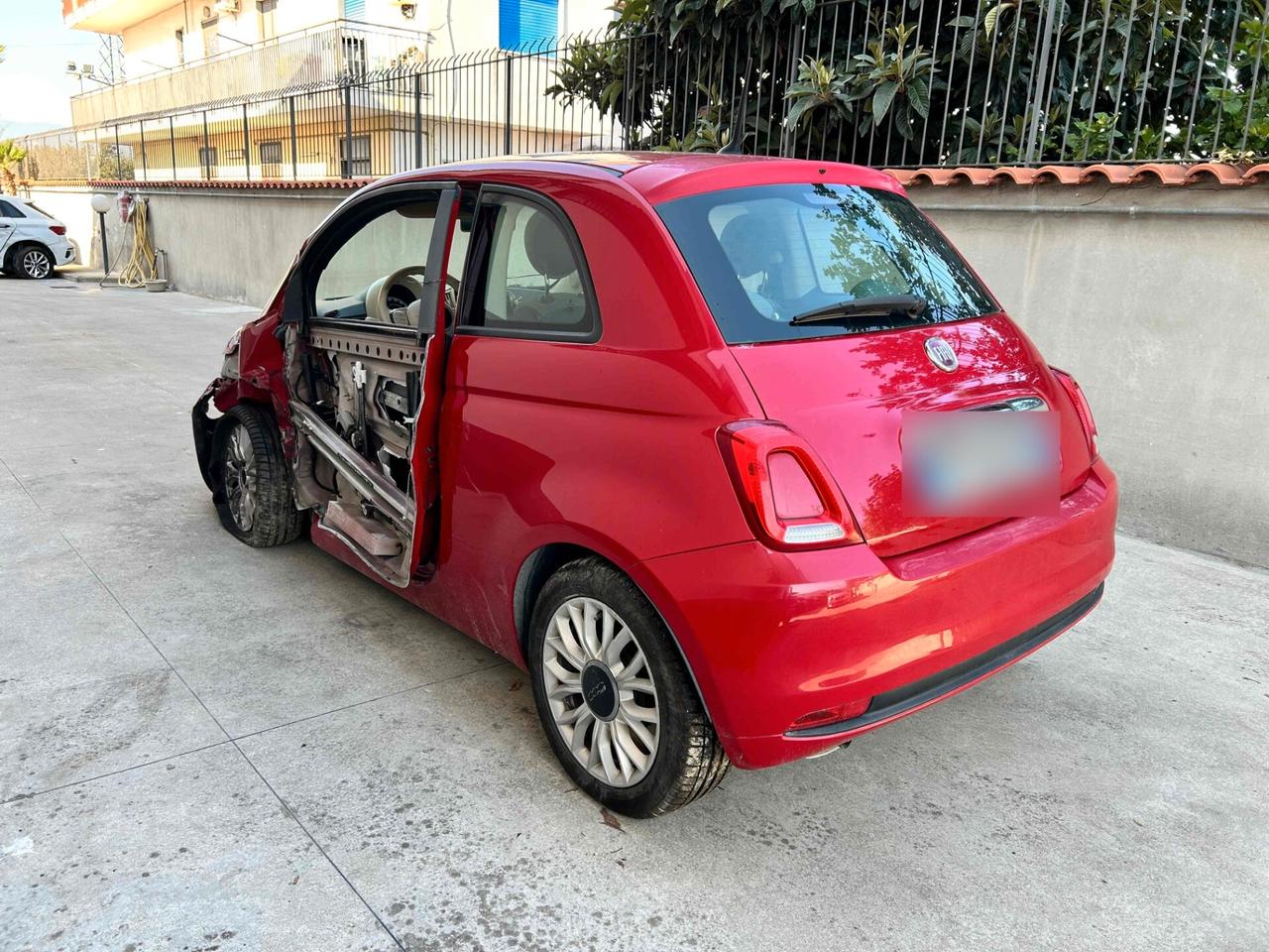 Fiat 500 1.2 Benz/GPL - 2016 Incidentata