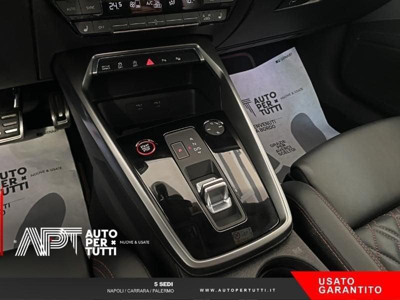 Audi A3 A3 Sportback S3 2.0 tfsi quattro s-tronic