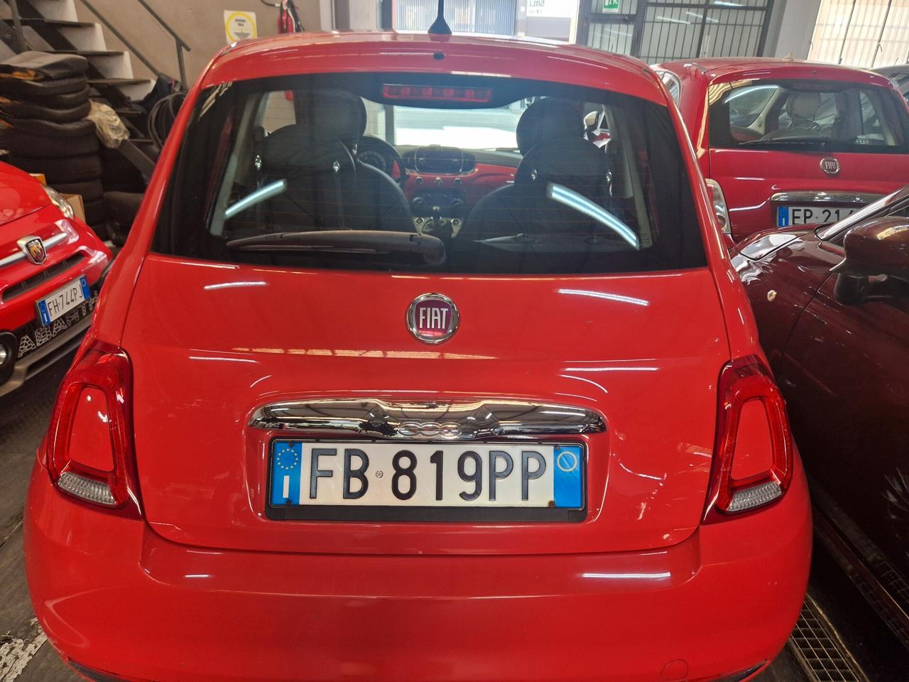 Fiat 500 1.2 Lounge tetto garanzia neopatentati