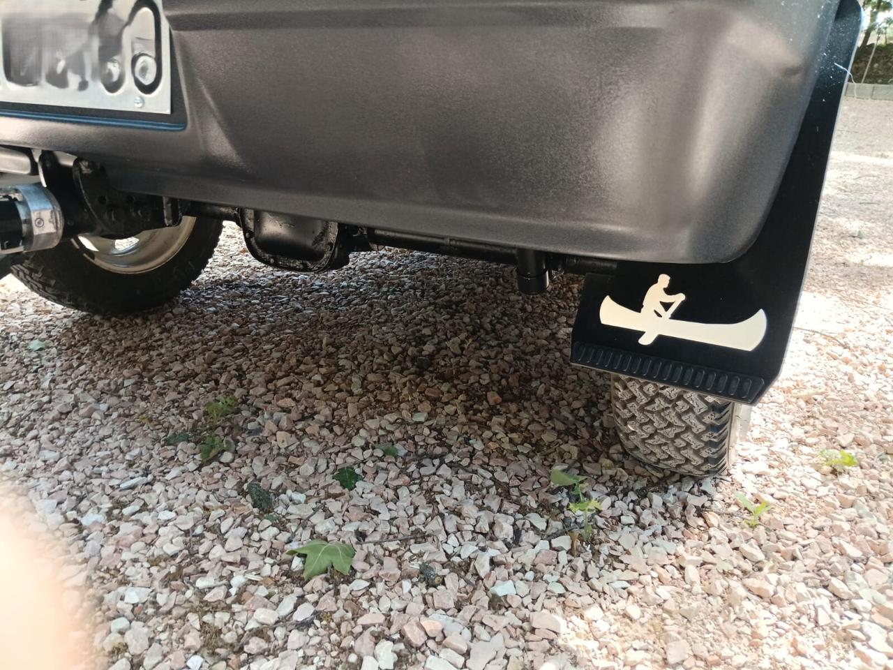Fiat Panda 1000 4x4 Sisley + Carrello in tinta carrozzeria