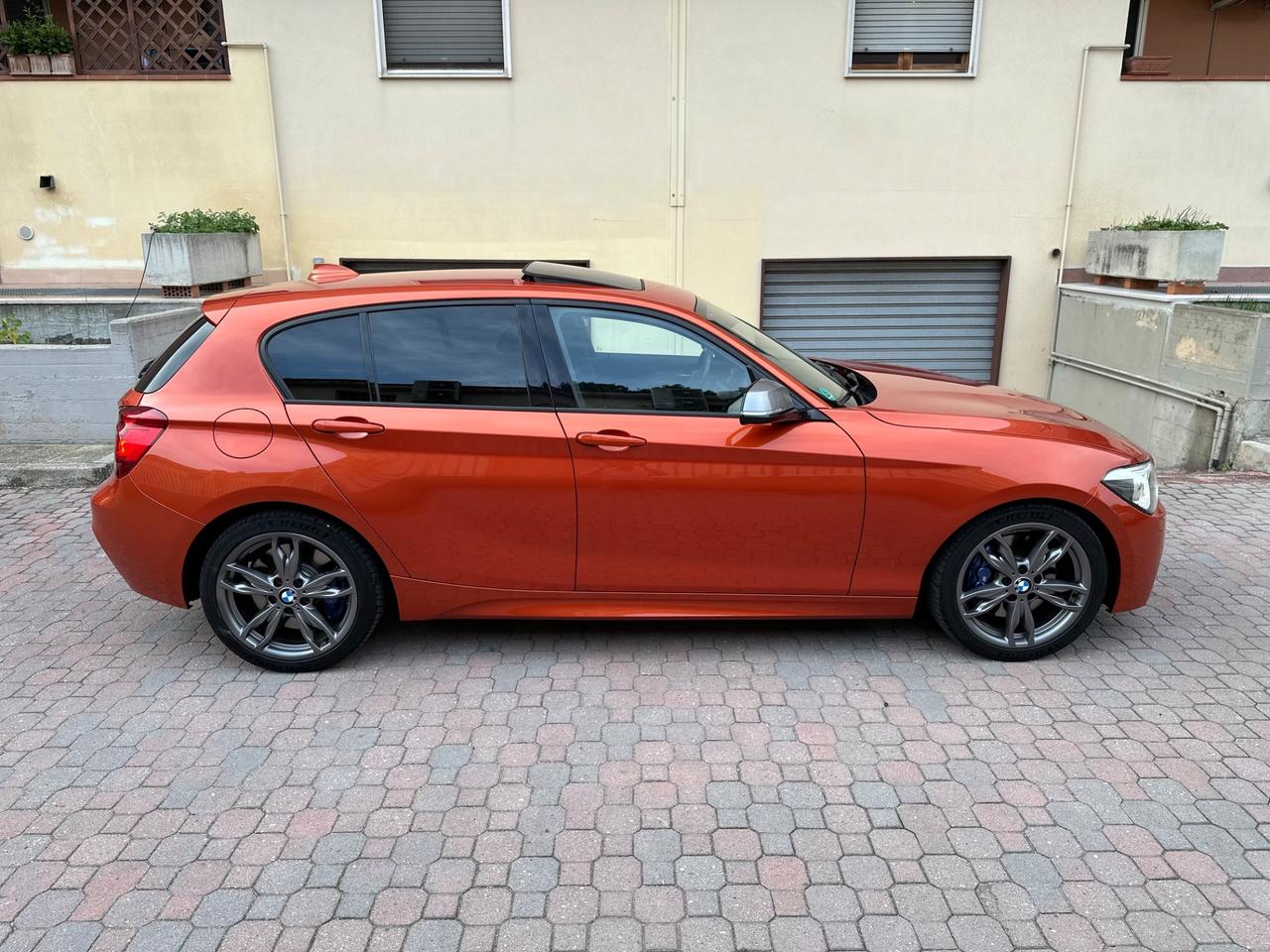 Bmw 135 M135i 3.0 turbo Manuale - Valencia orange -Tetto