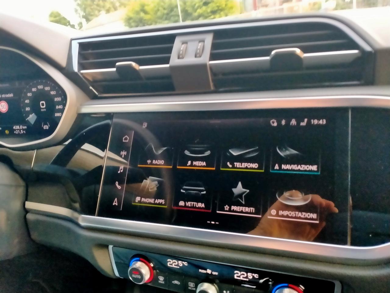 AUDI Q3 SPORTBACK 35 2.0TDI 150CV "QUATTRO" S.TRONIC PACK BLACK LINE / BLACK RINGS