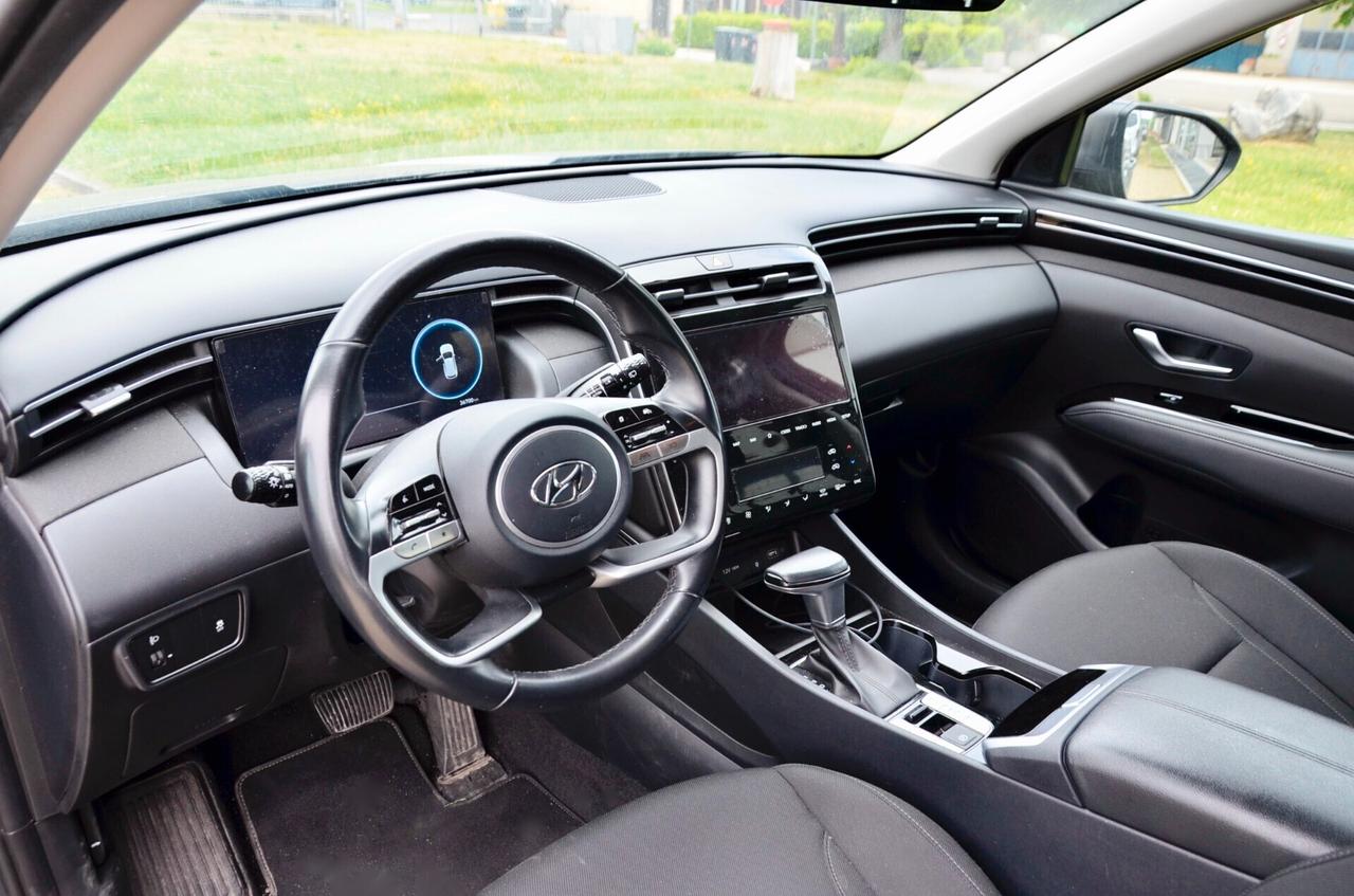 HYUNDAI TUCSON 1.6 T-GDI MHEV 48V XLINE 2WD 168cv DCT, GAR. HYUNDAI FINO AL 10/28, UNICOPROPRIETARIO, SERVICE HYUNDAI, EURO 6D, UFF ITALIANA, PERMUTE
