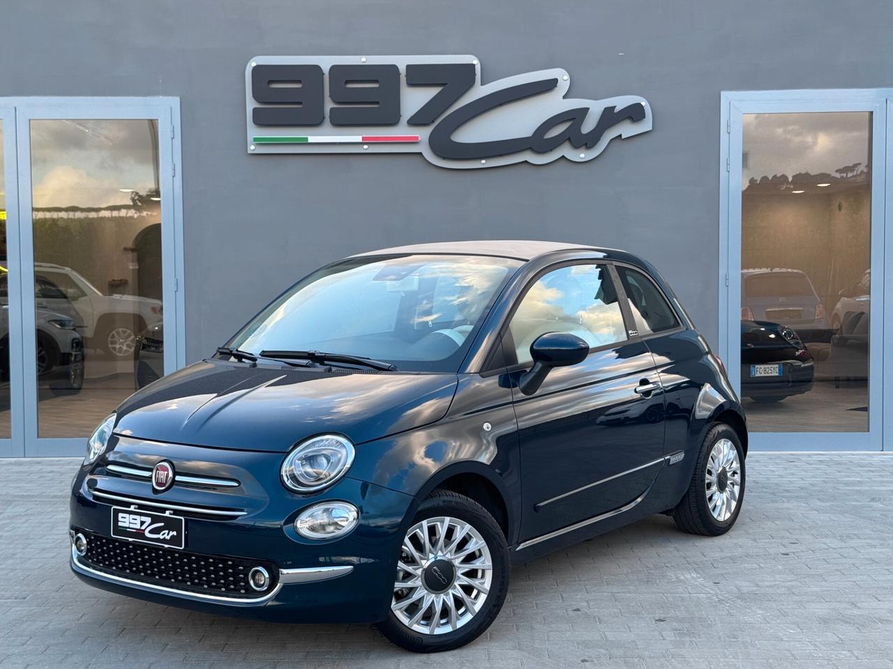 Fiat 500 C 1.0 Hybrid Lounge - COME NUOVA - COLORE BLU DIPINTO DI BLU