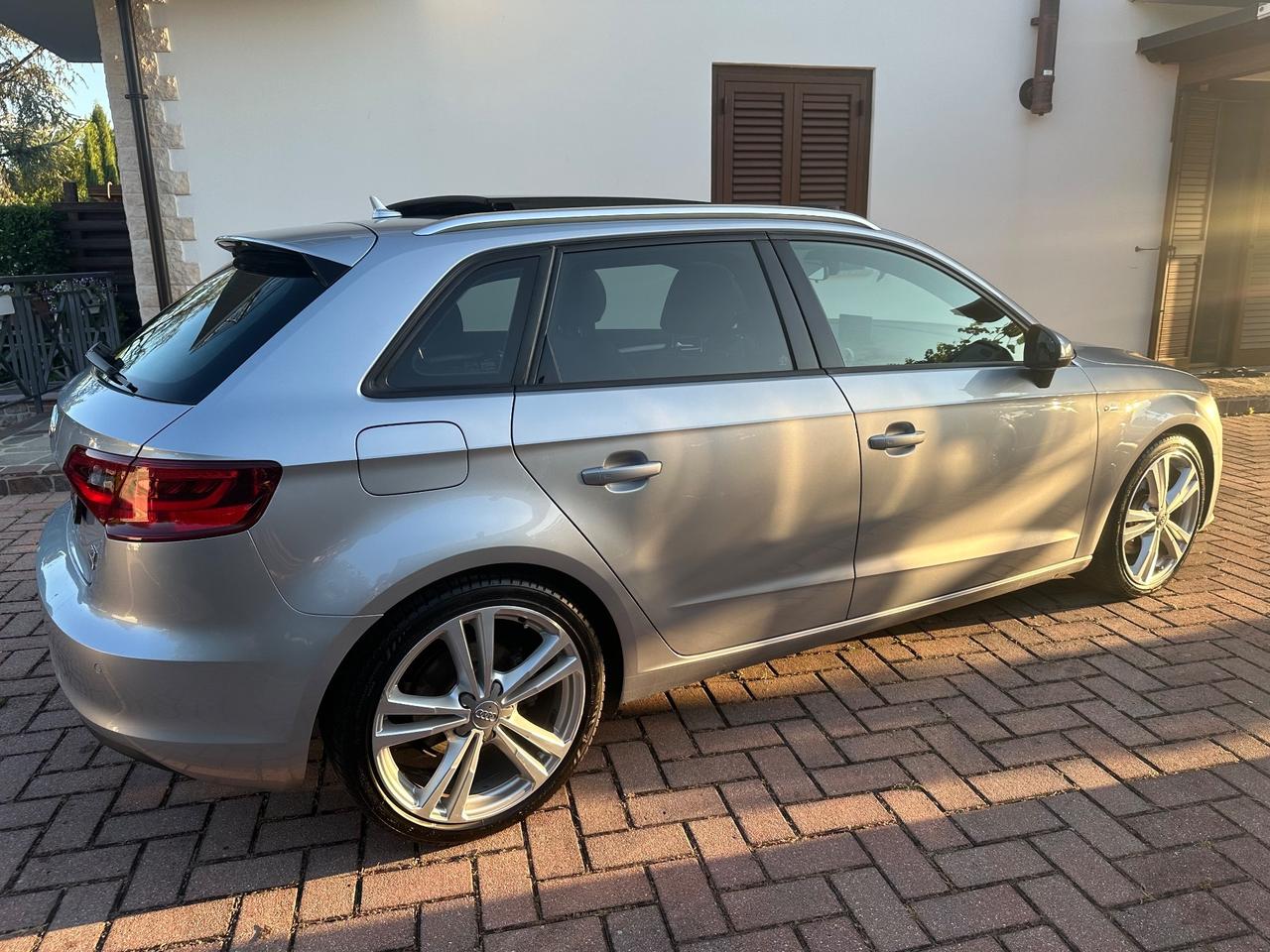 Audi A3 SPB 2.0 TDI 184 CV diesel quattro S tronic S-Line