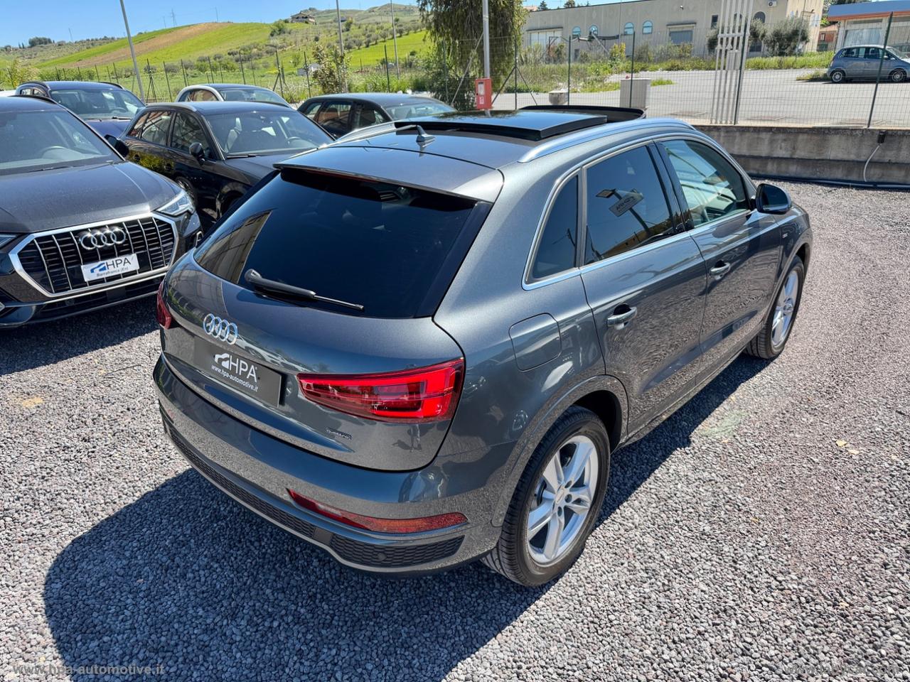 AUDI Q3 2.0TDI 184CV quattro S-LINE TETTO NAVI LED QUATTRO