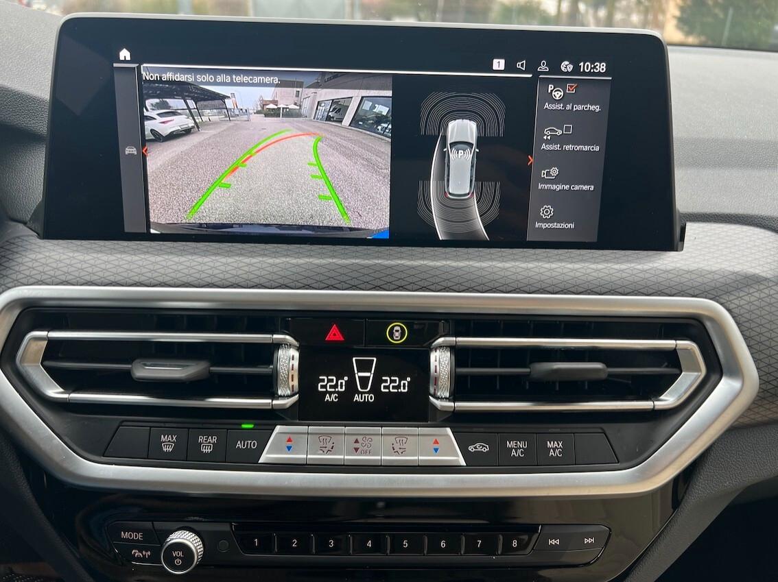 BMW X3 xdrive20d mhev 48V Msport auto UNICO PROPRIETARIO