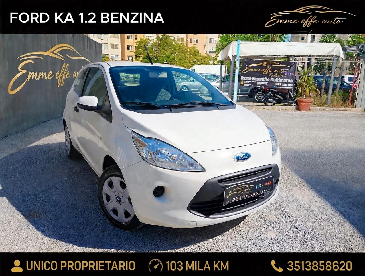 Ford Ka Ka+ 1.2 8V 69CV 2010 12 mesi di garanzia e manutenzione