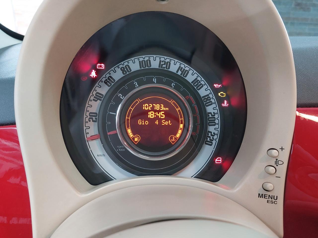 Fiat 500 1.2 GPL di serie 2012 soli 102000 km