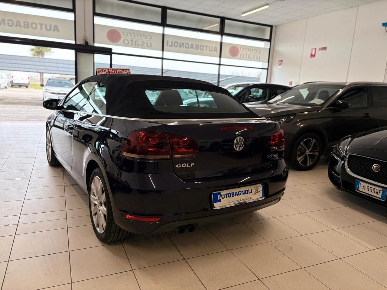 Volkswagen Golf Cabriolet 2.0 TDI 140 CV BlueMotion Tech.