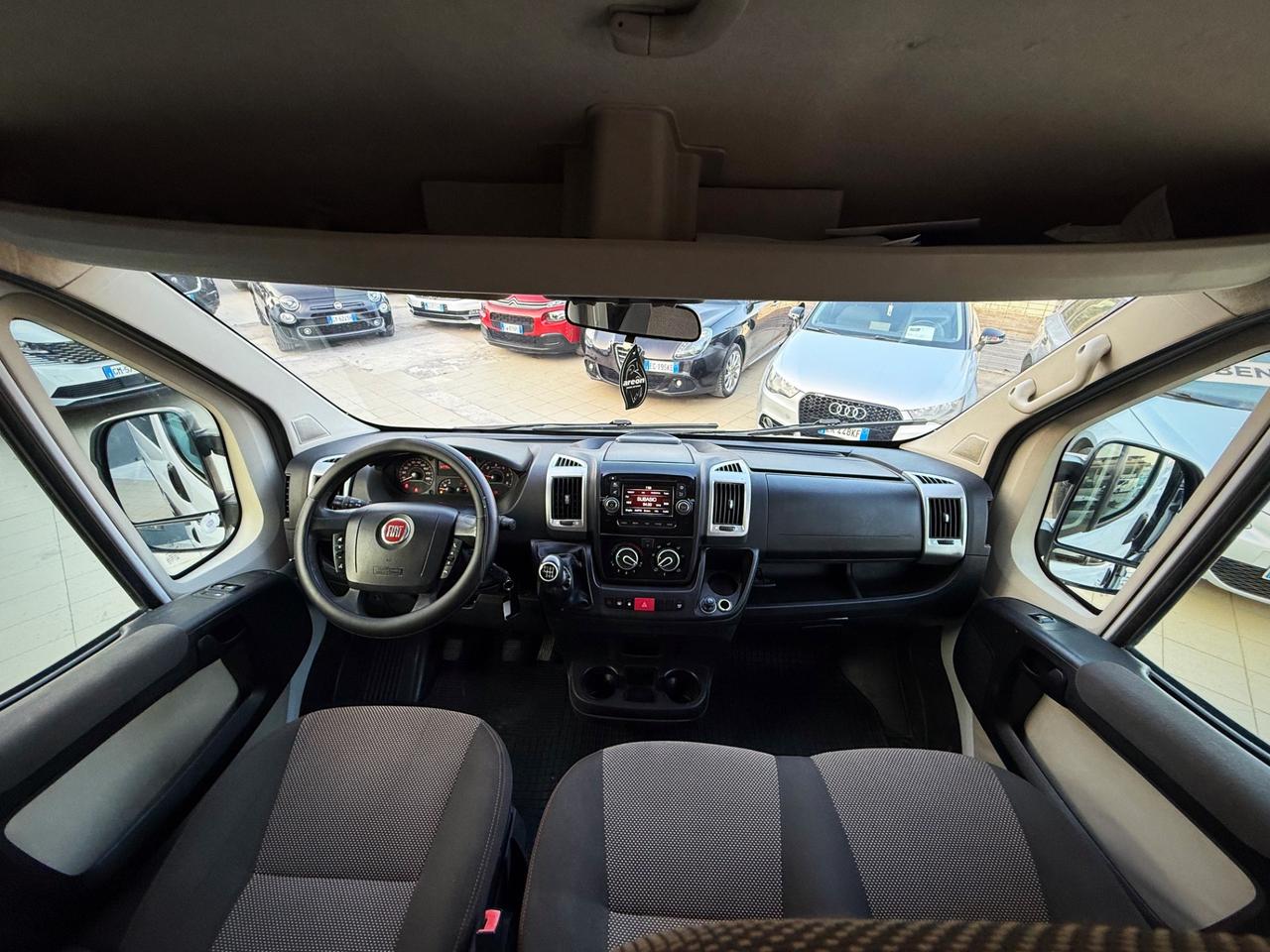 Fiat Ducato 33 2.3 MJT 150CV PC-TN Furgone Vetrato Garanzia 12 Mesi