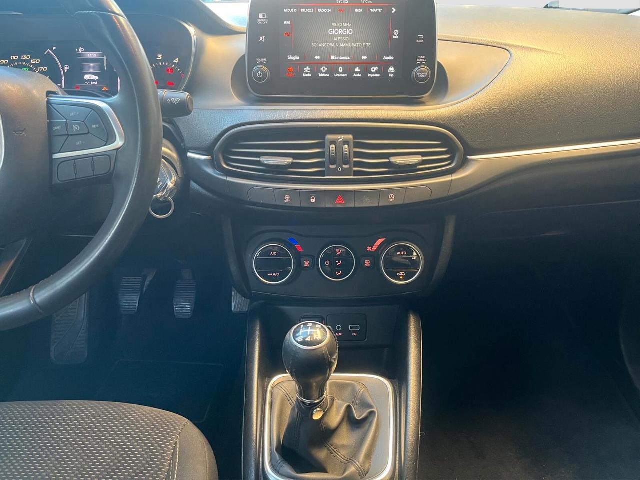 Fiat Tipo 1.3 Mjt 95 cv S&S 5 porte Lounge 2017