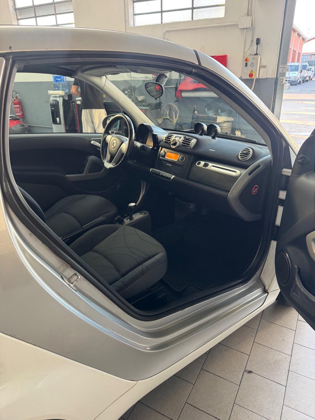 Smart ForTwo 451 benzina 52kw 71cv cabrio cappotta rossa