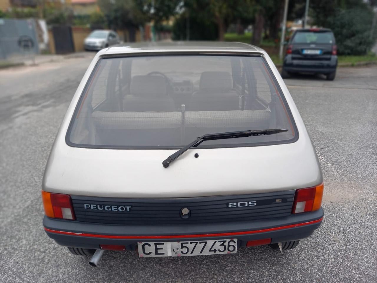 PEUGEOT 205 1988 NO RUGGINE