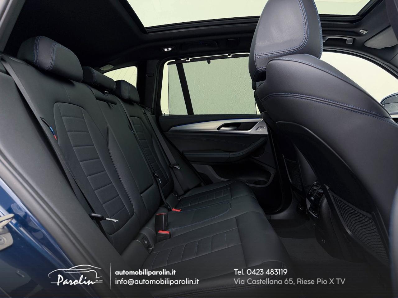 BMW X3 xDrive30d mhev 48V MSport Tetto-Pelle-ACC-360°