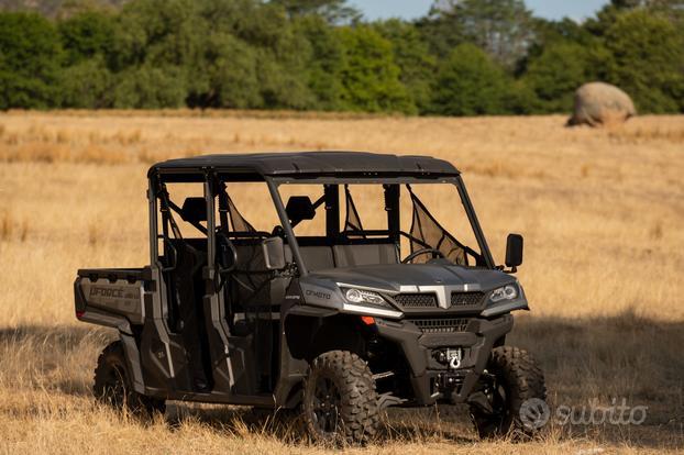 QUADRICICLO - UTV TARGA-AGRICOLA - 6 POSTI - 4X4 - PROMO KM 0