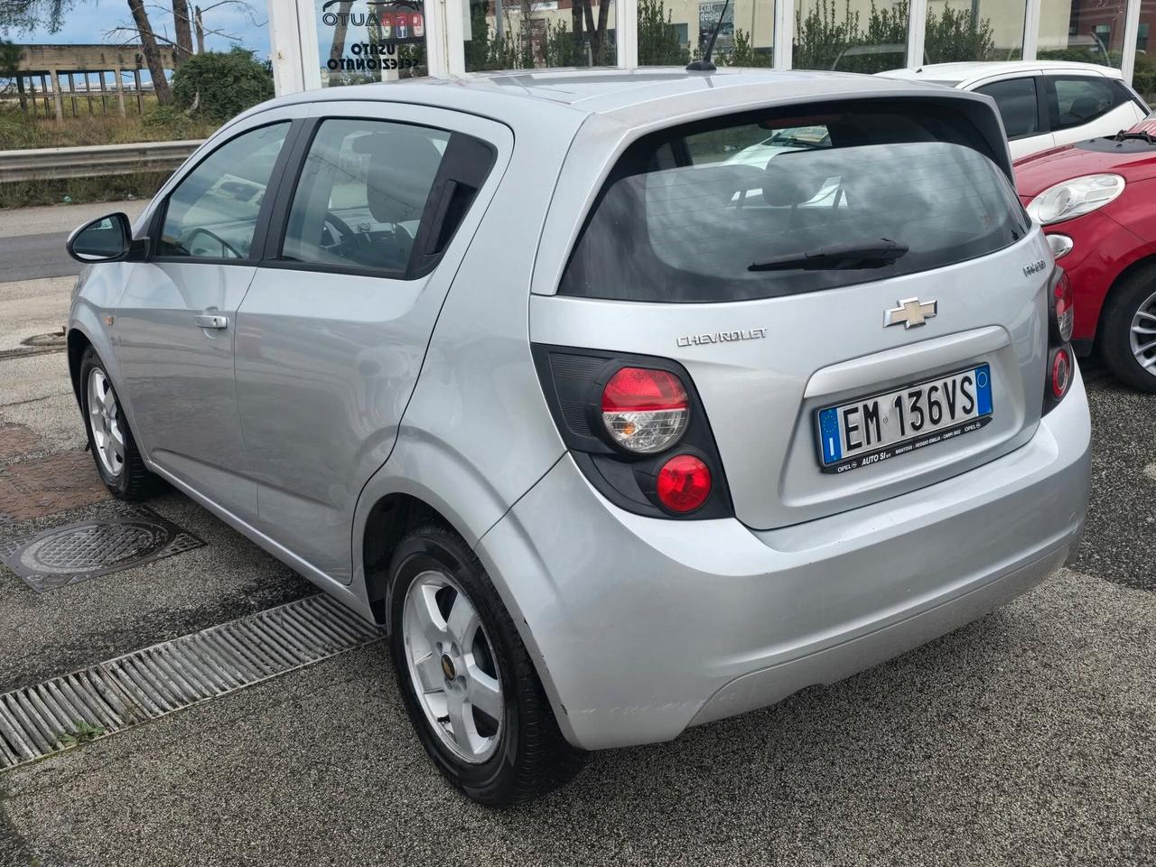 Chevrolet Aveo 1.2 GPL 5 porte 85cv LS
