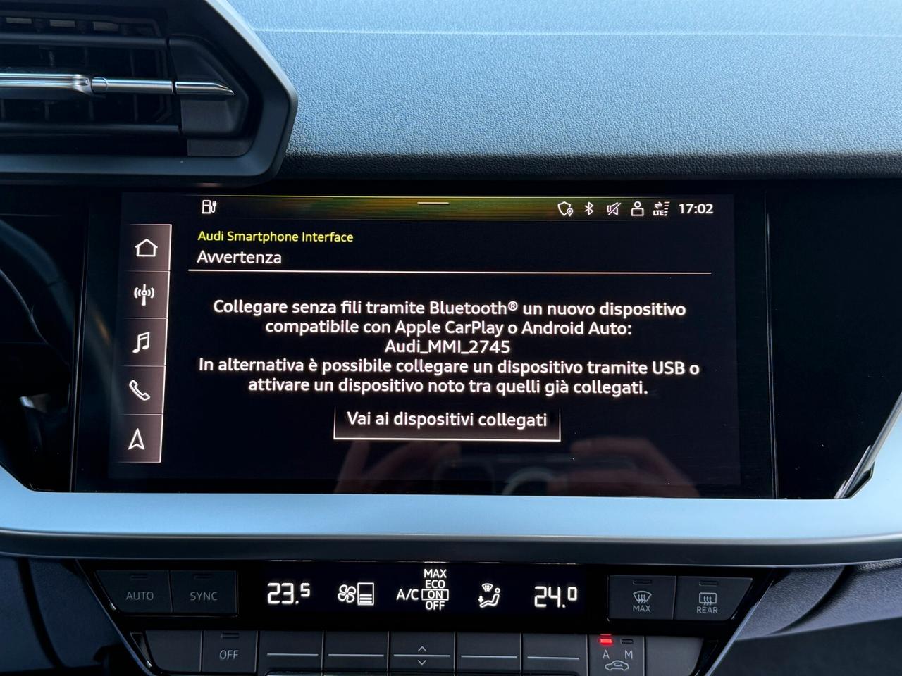 Audi A3 SPB 40 TFSIe Stronic COCKPIT CAMERA 2022
