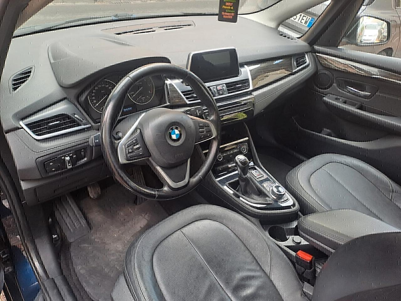 Bmw 216D Luxury Full Led Navy Pelle