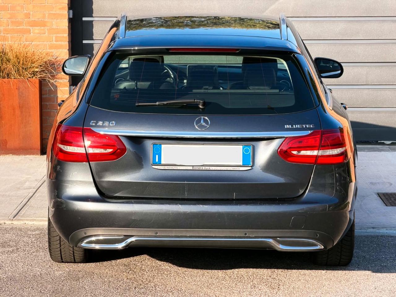 Mercedes C 220d-Navi,Led,Pelle-Full-Euro6-2015