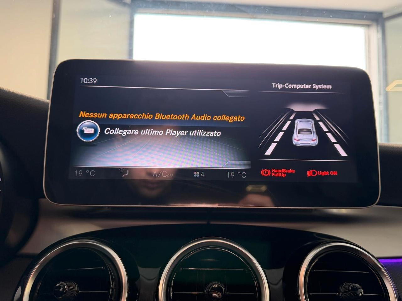 MERCEDES-BENZ CLASSE C180 SPORT 1.6 116CV NAVI OK NEOPATENTATI ANNO 2017