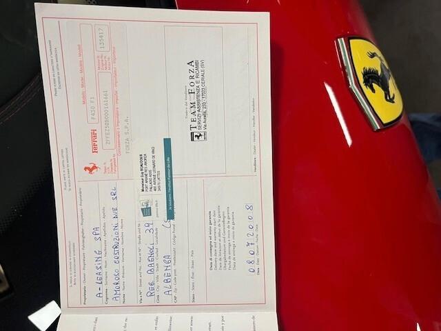 Ferrari F430 Interno CREMA - Carboceramici