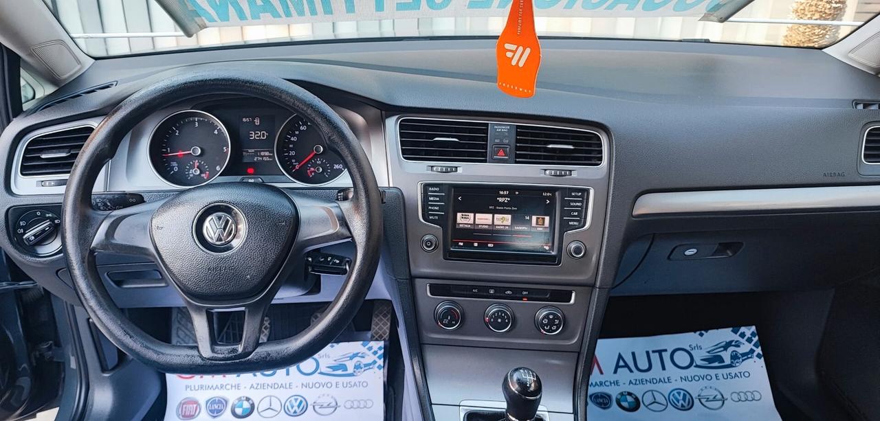 Volkswagen Golf 1.6 TDI 5p. Italiana 2015
