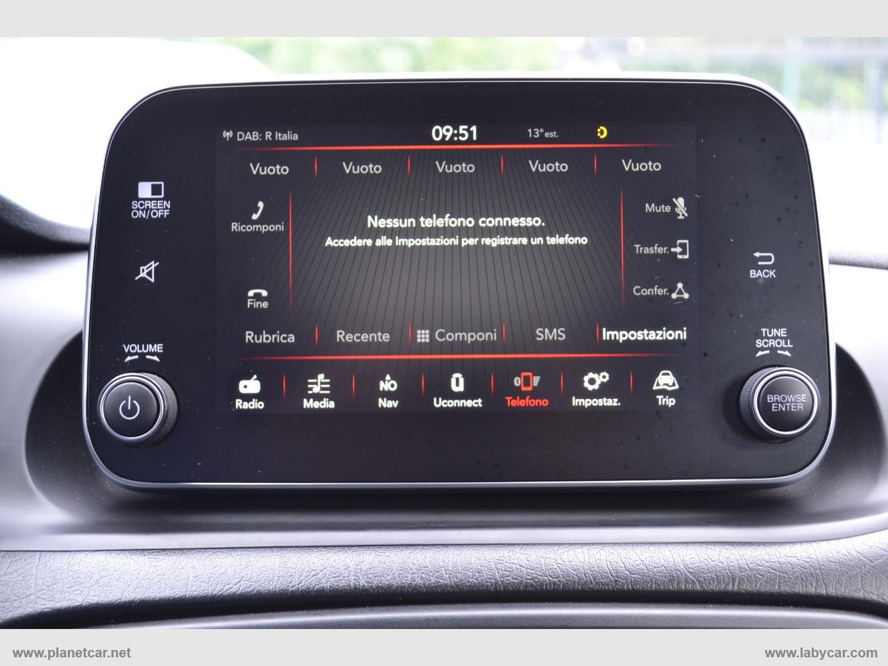 FIAT Tipo 1.6 Mjt S&S DCT 5p. Lounge