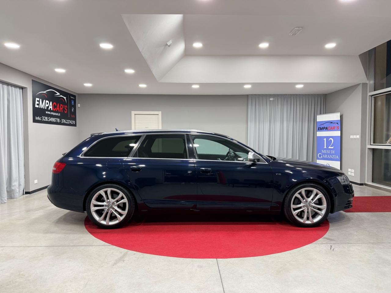 Audi A6 S6 Avant 5.2 V10 Quattro Tiptronic "AUDI EXLUSIVE" Tagliandi ufficiali