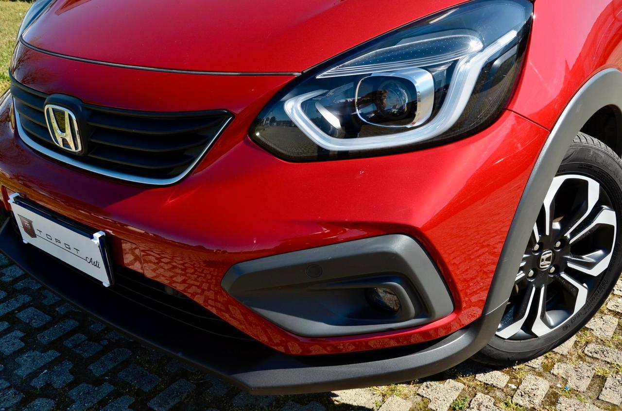 HONDA JAZZ CROSSTAR 1.5 HEV EXECUTIVE BICOLOR 98cv ECVT, UNICOPROPRIETARIO, SERVICE HONDA, UFF ITALIANA, EURO 6D, HIGH BEAM, RETROCAMERA, APPLE ANDROID, PERMUTE