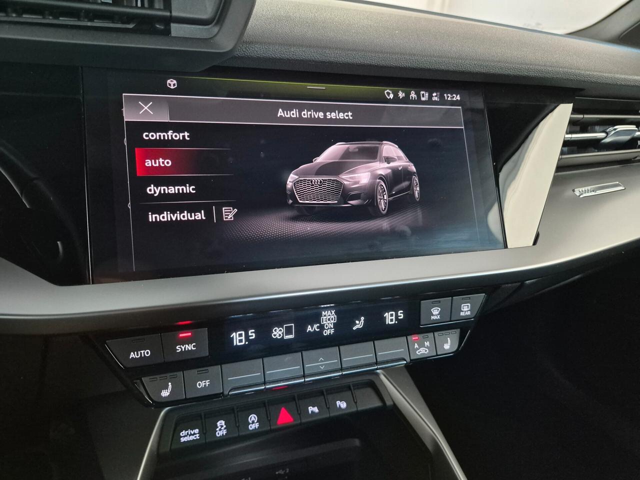 Audi A3 SPORTBACK 30 1.0 TFSI MHEV S-TRONIC LED CARPLAY V.PRIVACY C.18 AUTO UFFICIALE AUDI 1 PROPRIETARIO